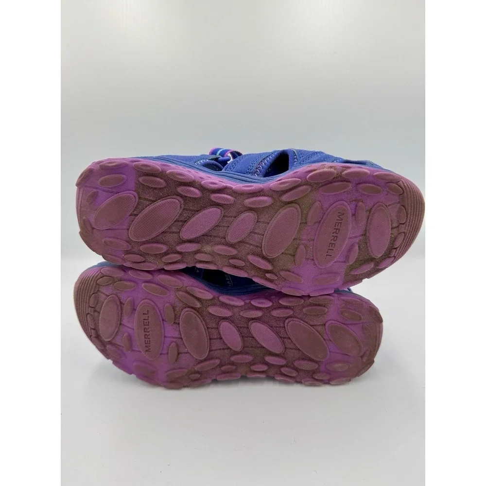 Merrell Hydro H2O Hiker Sandals Kids Girls 3 Purple Blue Hiking Outdoor Gorpcore